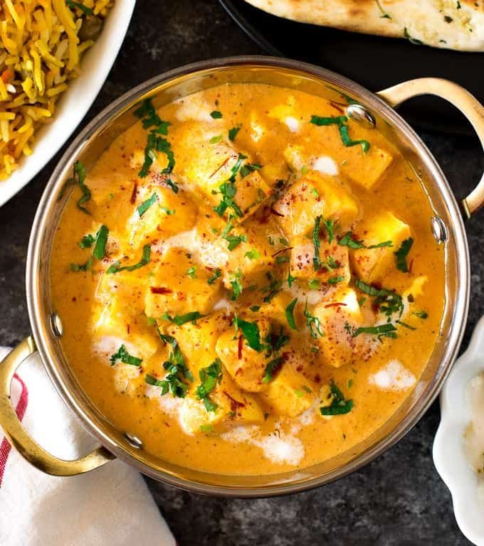 Shahi Paneer (Mashed Cubes)