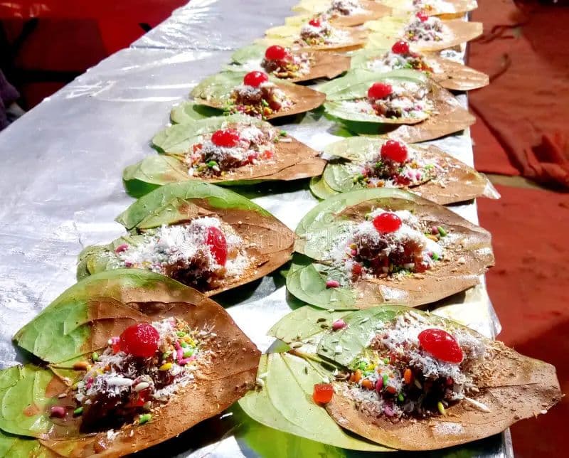 Meetha Paan with Cherry