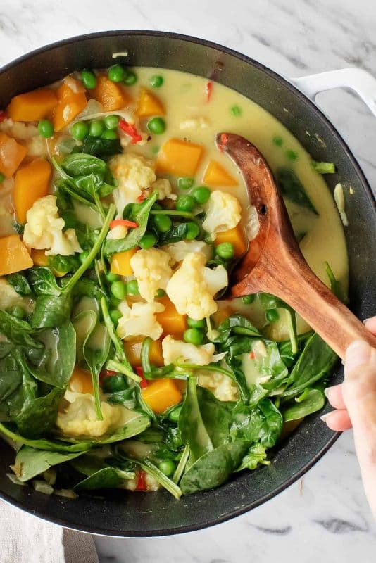 Coconut Vegetable Curry